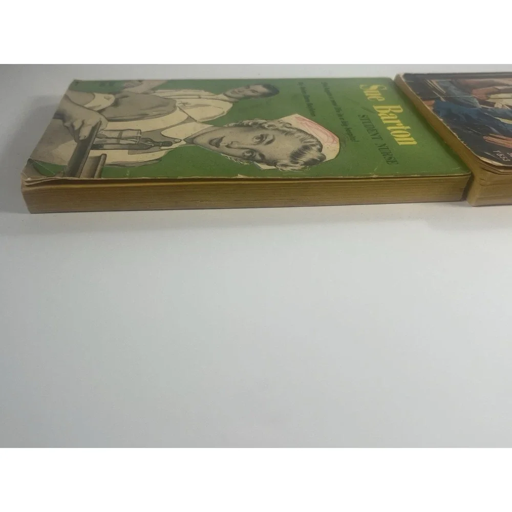 Vintage Sue Barton Nurse Book Lot Student Nurse Visiting Nurse 1960s Scholastic